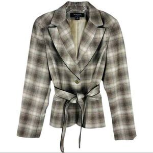 BRAND NEW LONG SLEEVES PEA COAT  WITH BELTED COLLARED